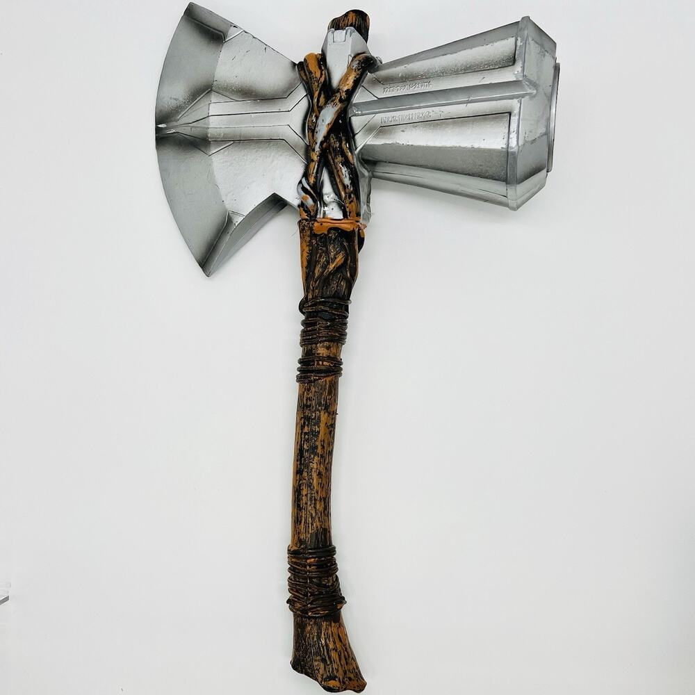 Marvel Avengers Endgame Thor Stormbreaker Hammer Rubies 19” Cosplay Prop 200407